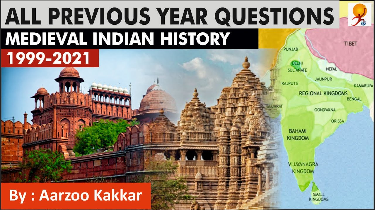Medieval Indian History all  Previous Year SSC GK questions in one Video
