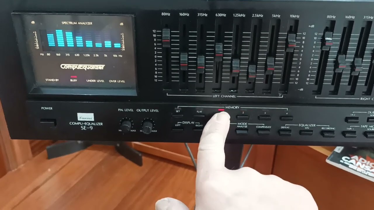ECUALIZADOR SANSUI SE-9