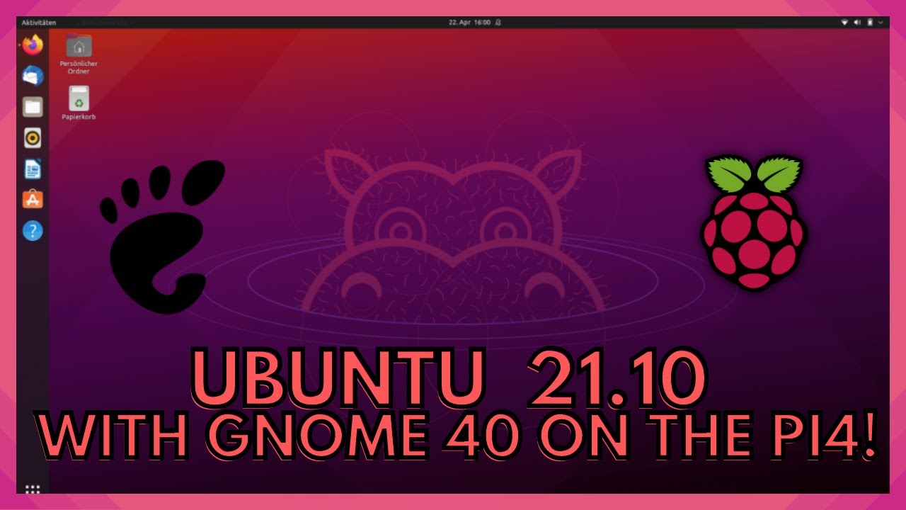 Ubuntu 21.10 | A Sleek GNOME 40 Experience on the Raspberry Pi 4!