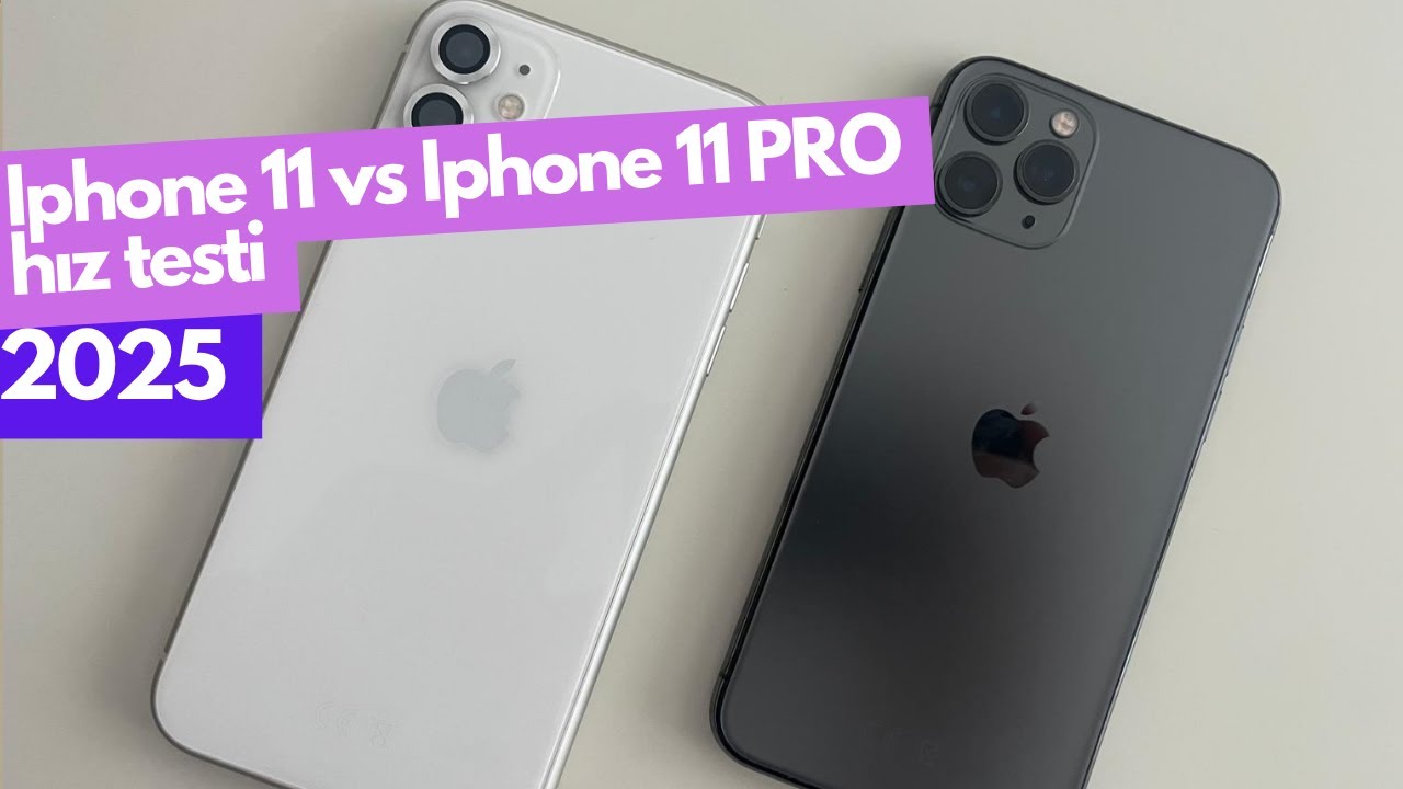 İphone 11 vs İphone 11 PRO hız testi  -2025-