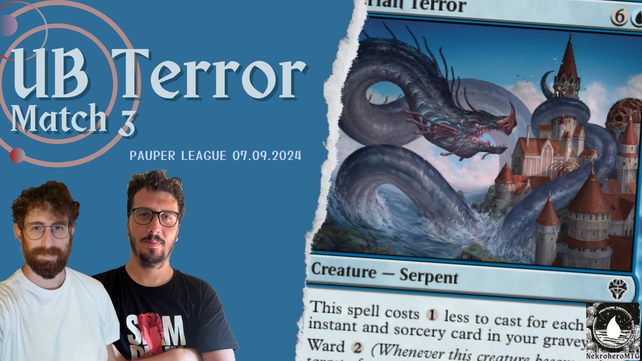 PAUPER UB terror league (match 3 vs. UR Fate) [PAUPER]