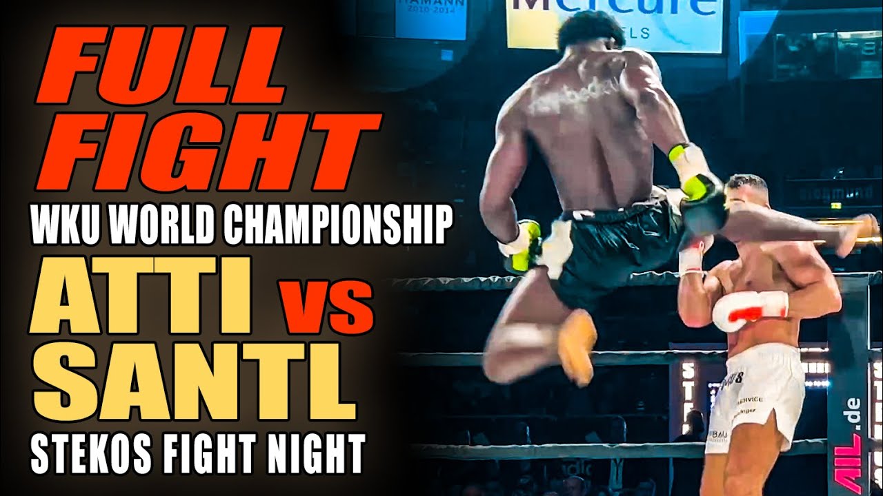 Gerardo Atti vs Dominik Santl I World Championship K1 Rules Stekos Fightnight I Who's Germany's No.1