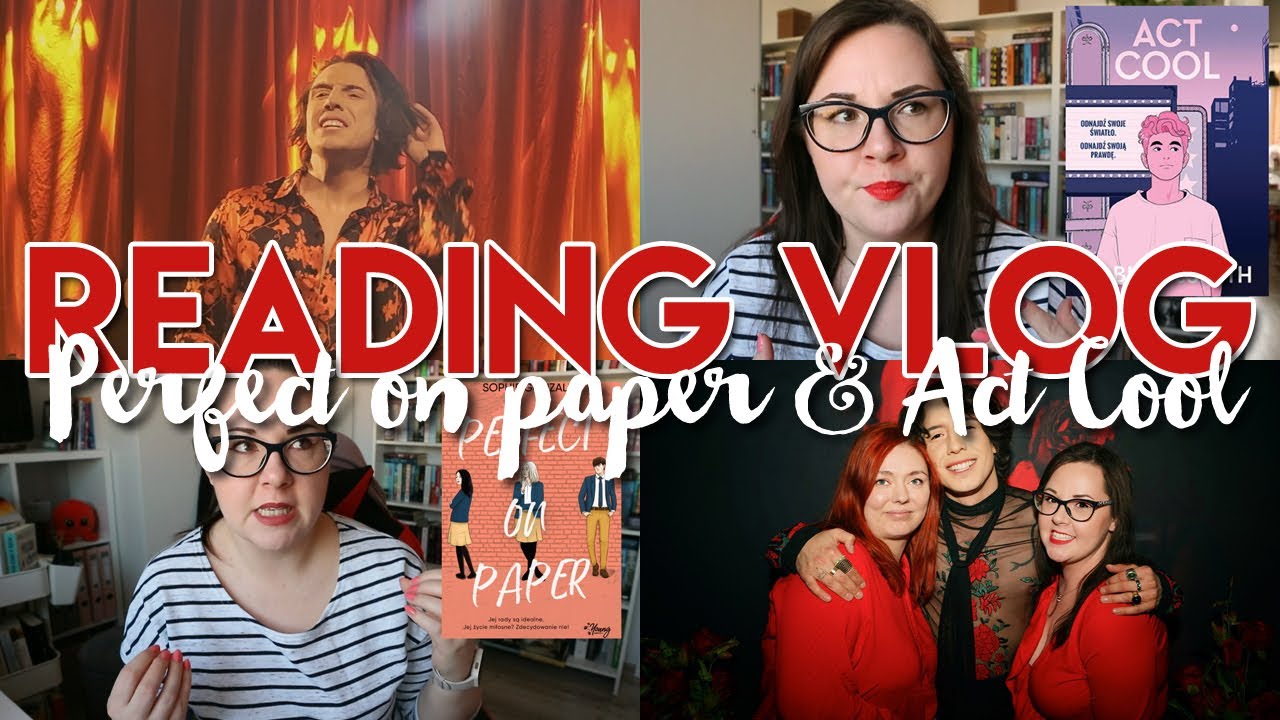 KONCERTY DAWIDA KWIATKOWSKIEGO, PERFECT ON PAPER & ACT COOL | TY WYBIERASZ, JA CZYTAM READING VLOG
