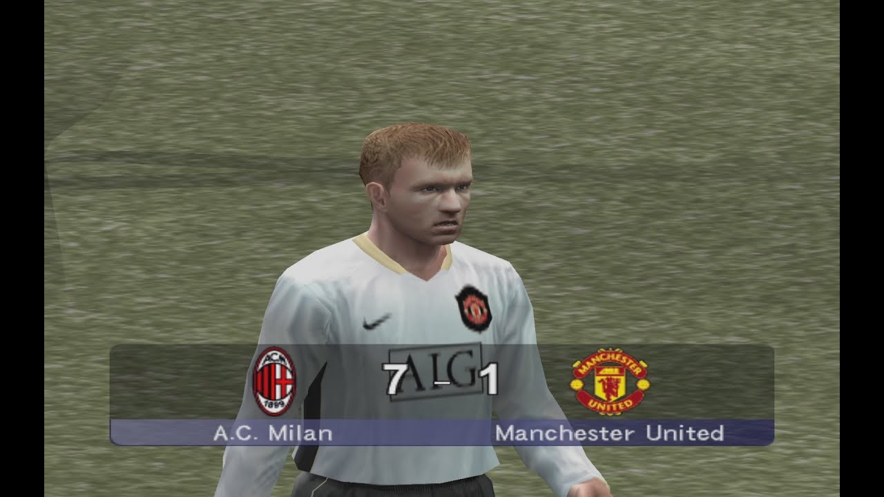 Мілан — Манчестер Юнайтед | PES 6 | Ліга Чемпіонів УЄФА | Чвертьфінал | Сезон 2009