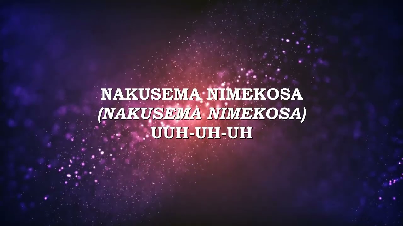DORCAS JOHN_Umemwacha Yesu Lyrics Video.
