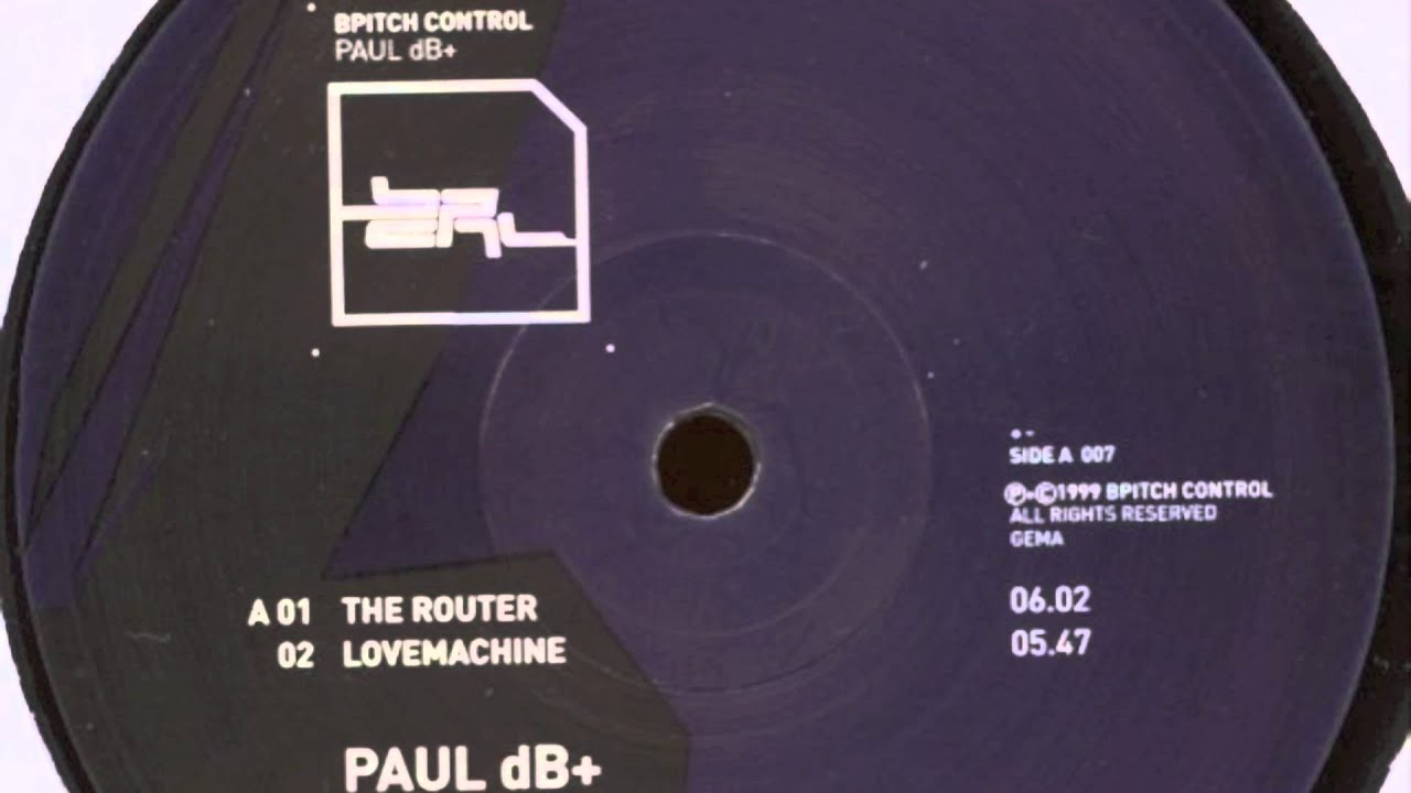Paul Kalkbrenner : Lovemachine (2000 - Friedrichshain EP)