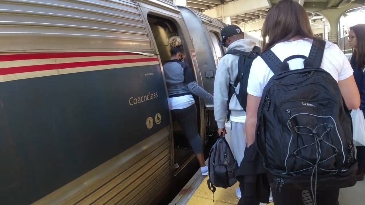 Amtrak Maple Leaf Ride From Buffalo NY to Rochester NY