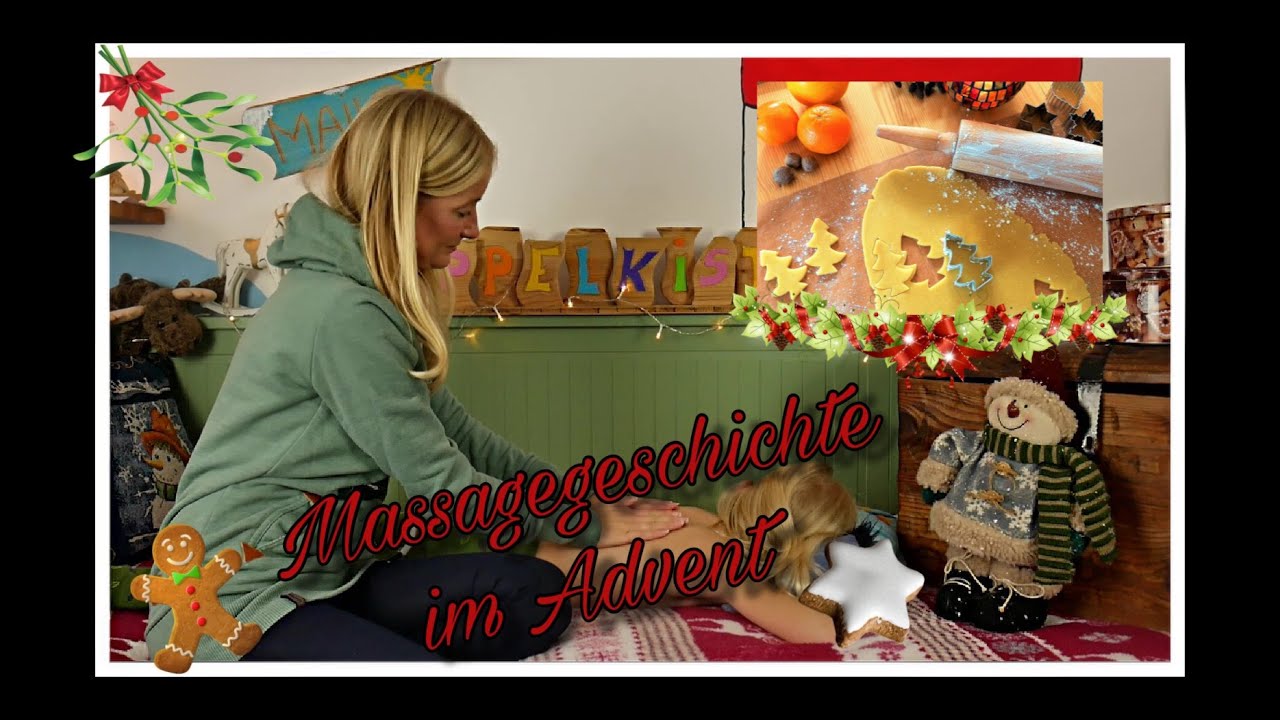 Plätzchen backen - Eine weihnachtliche Massagegeschichte für Kinder I Kita I Grundschule