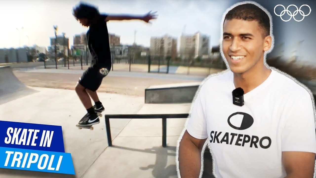 Skate in Tripoli - FIRST Libyan skatepark! 🇱🇾🛹