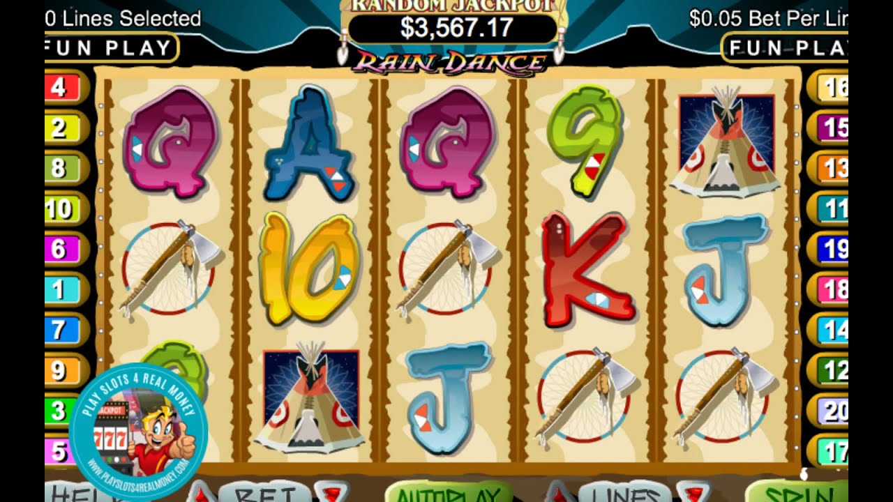 WATCH 'RAIN DANCE ' SLOT MACHINE GAMEPLAY BY RTG 🍸  PLAYSLOTS4REALMONEY.COM