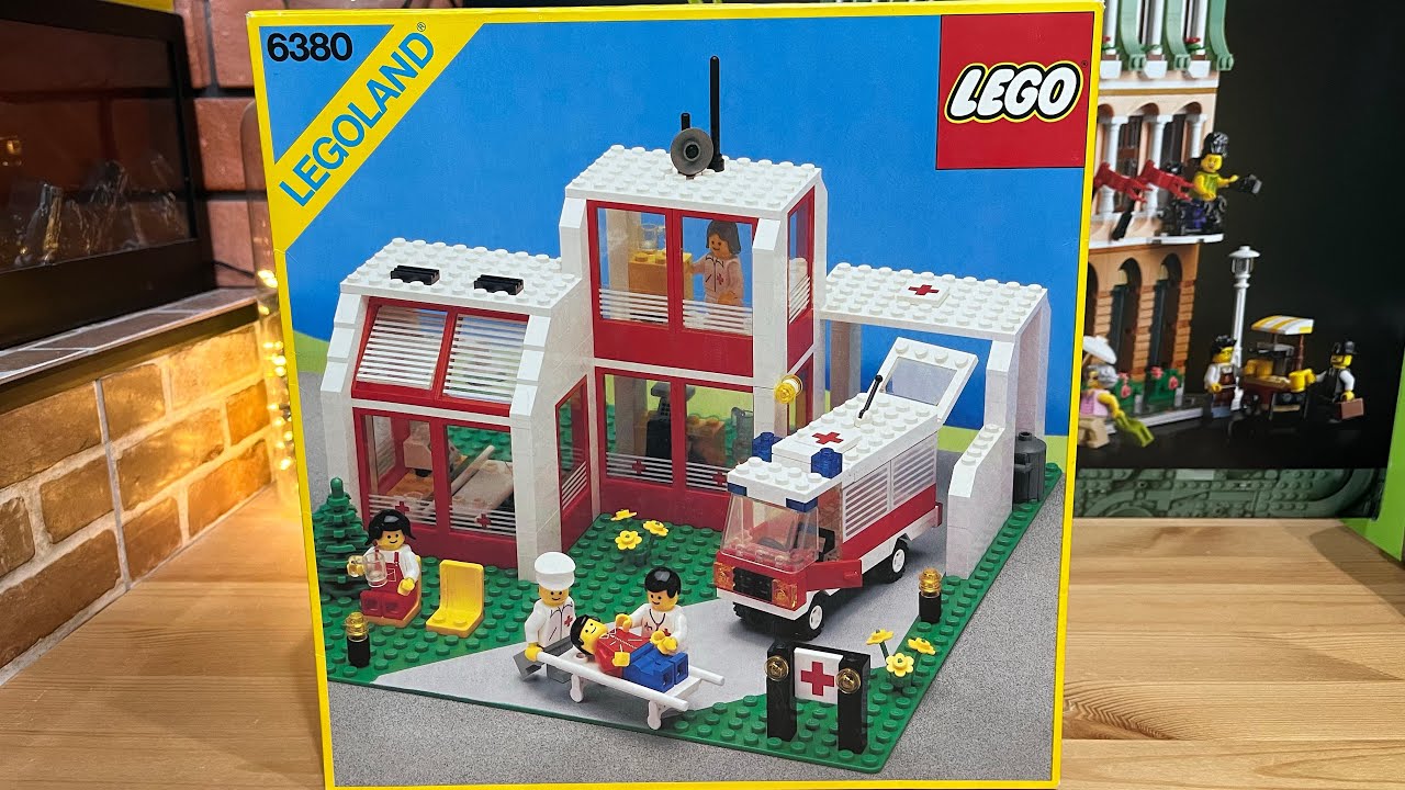 Lego 6380 z 1987 roku | Emergency Treatment Center | Recenzja