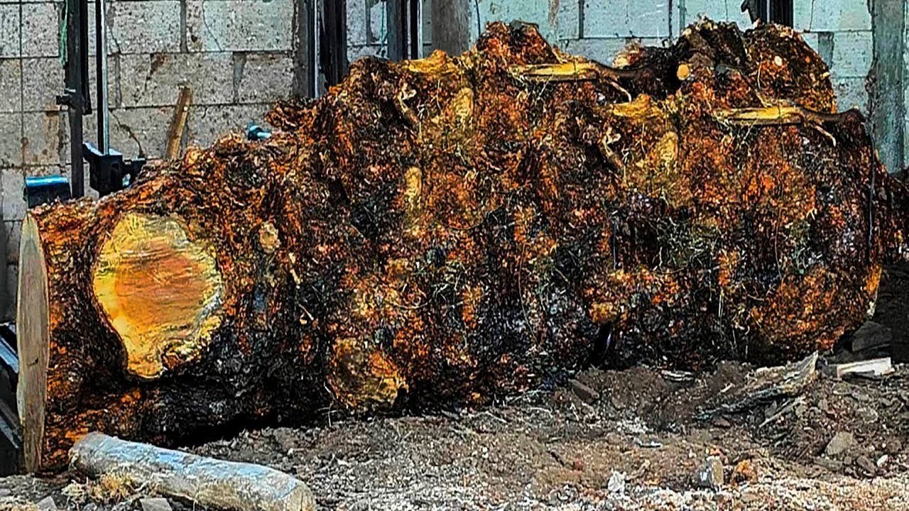 Проклятый кусок адского дерева вызвал переполох в мире!! распиленное на лесопилке продается з