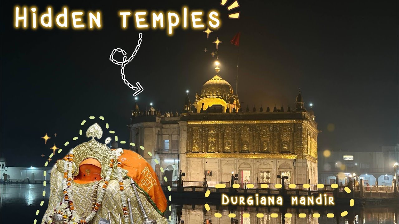 “Hidden Secrets of Durgiana Temple Amritsar 🙏 |Rare Hanuman Idol Inside!+ Ancient Legends Revealed”