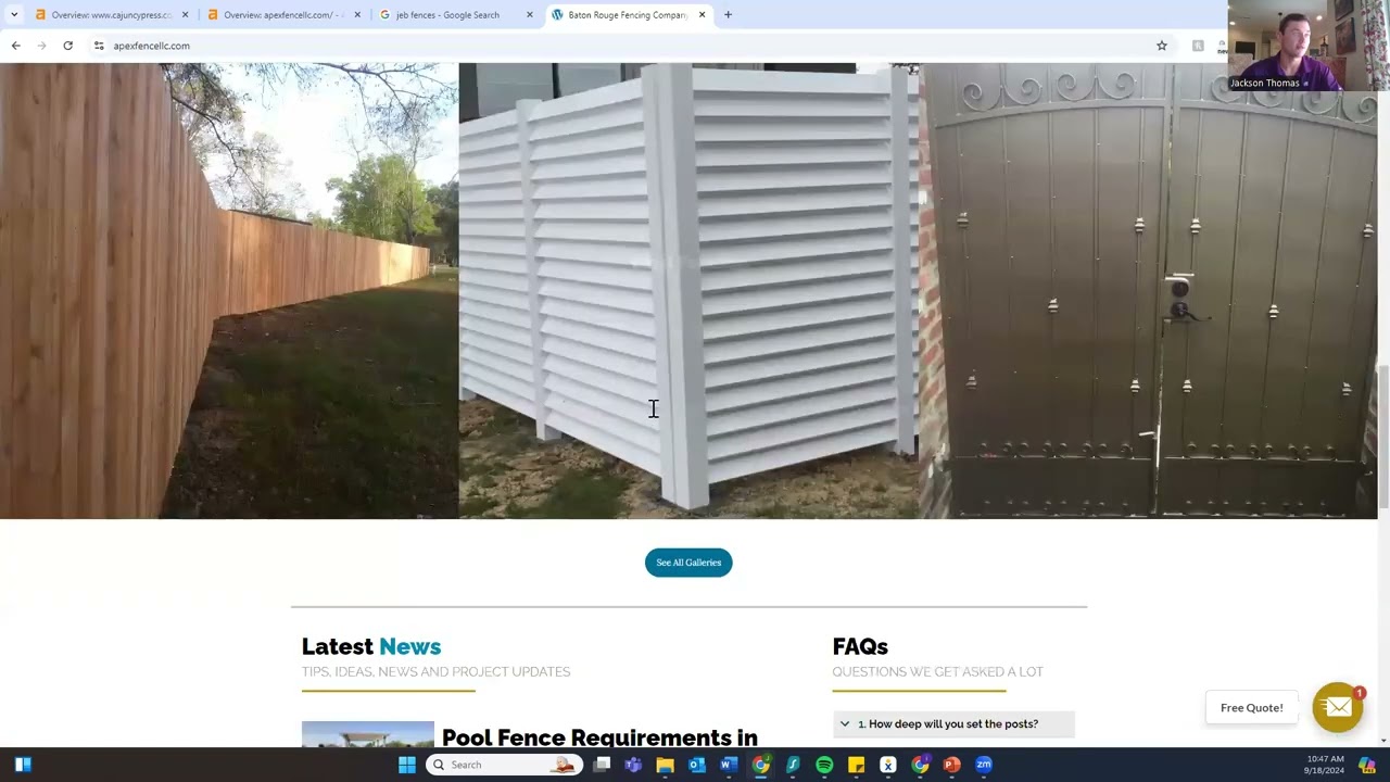 Jeb Fences