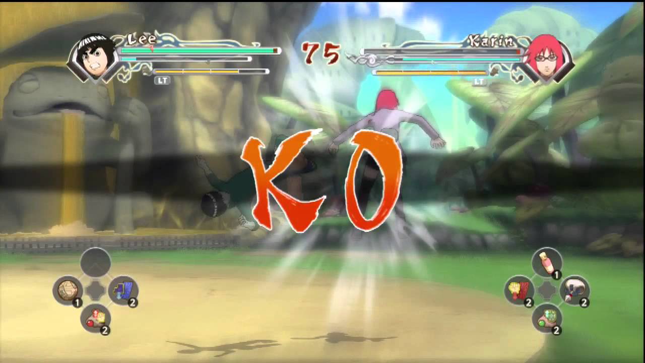 COTV - Naruto Shippuden Ultimate Ninja Storm Generations Free Battle Lee & Jugo