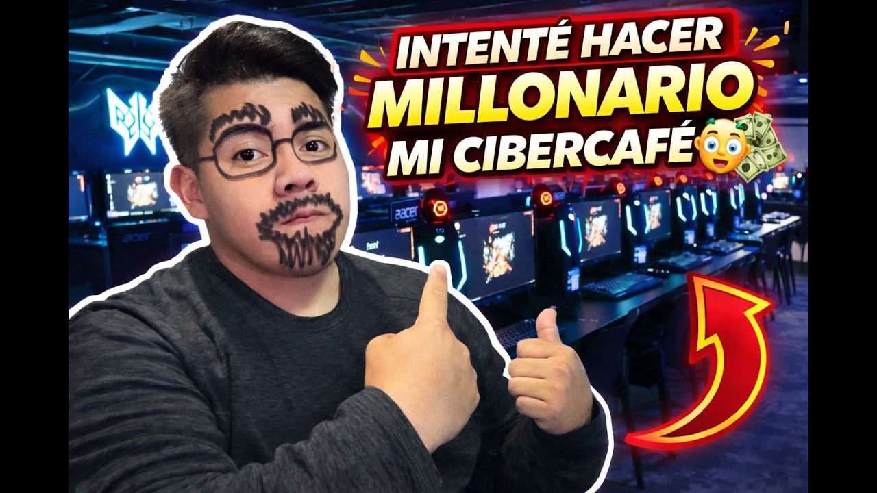 ¡¡Abrí mi primer Ciber Café !! y no salió como esperaba 😱💻 #1