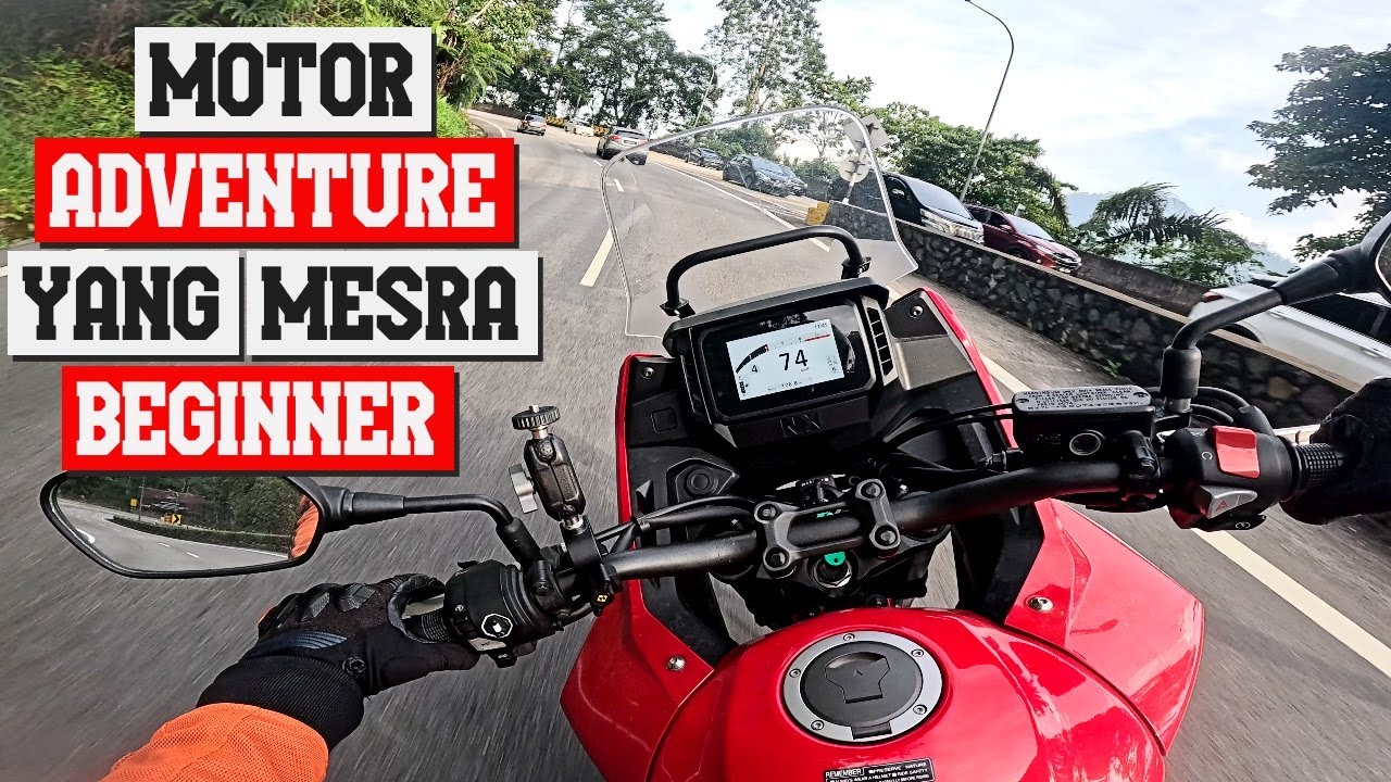 MOTOR ADVENTURE MESRA BEGINNER HONDA NX500