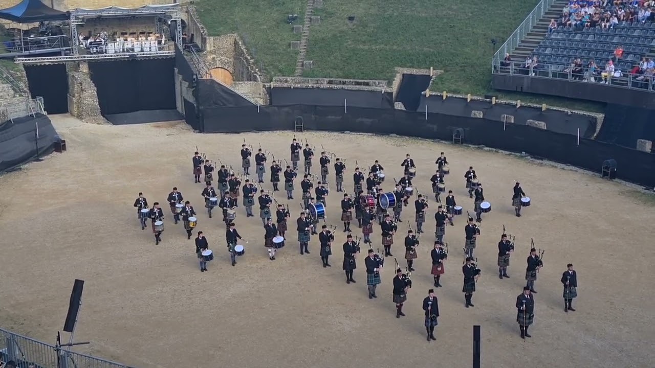 Massed Pipes and Drums @ Avenches Tattoo 2022 (pt2)