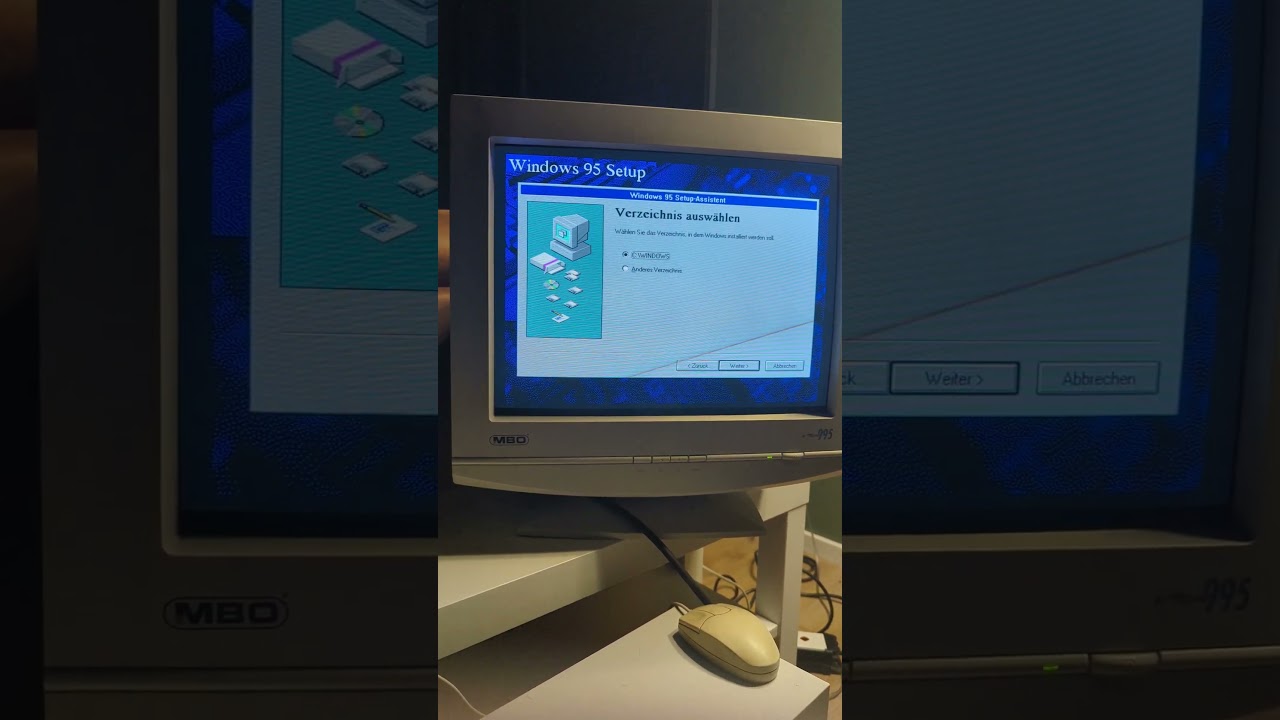 Retro PC: Windows 95 Setup #retro #retropcgames #windows95 #win95 #nostalgia #2000s