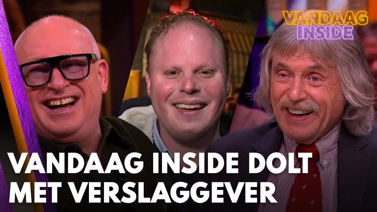Vandaag Inside-tafel dolt met politiek verslaggever: 'Dankjewel, Mark!!!' | VANDAAG INSIDE