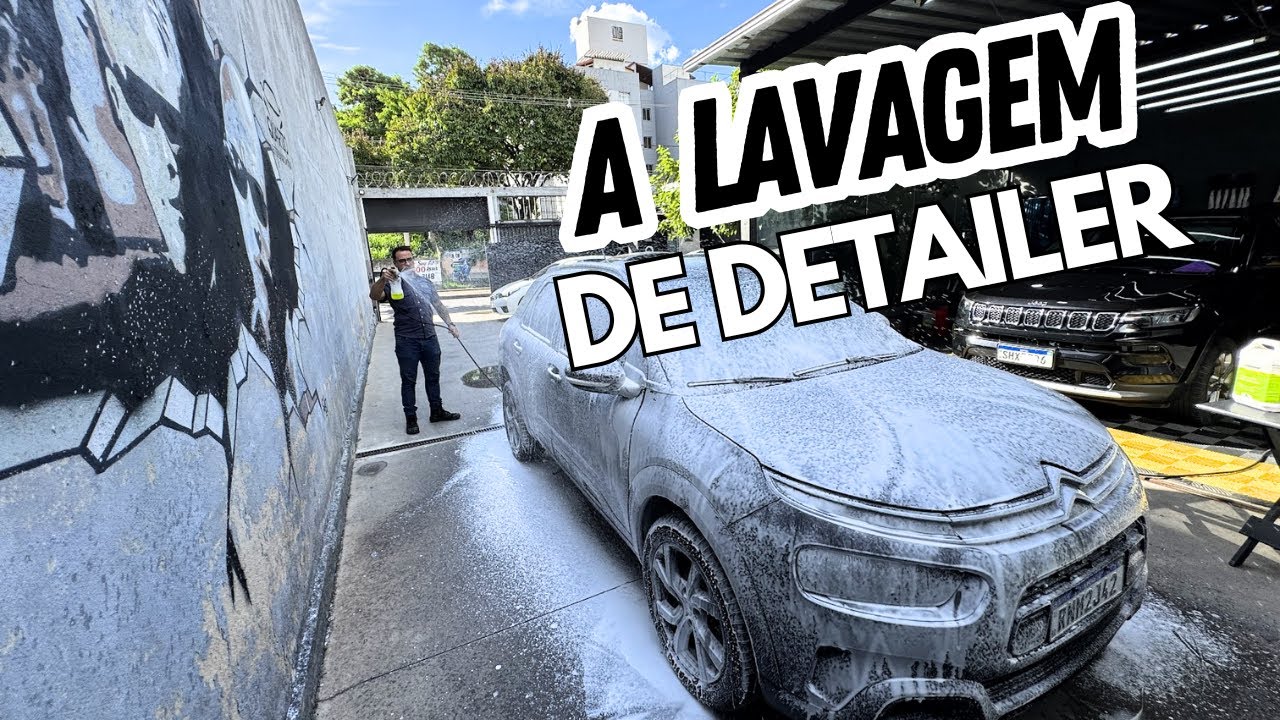 LAVE SEU CARRO COMO PROFISSIONAL