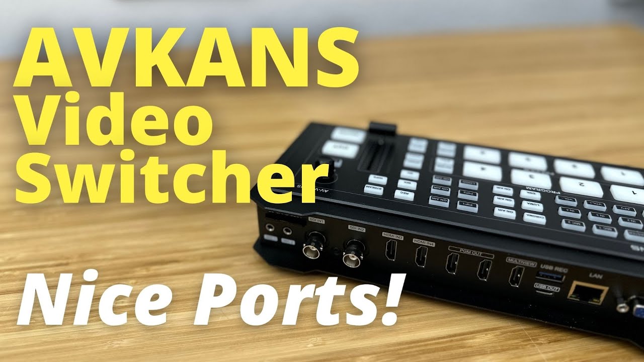 AVKANS Video Switch - HDMI & SDI!