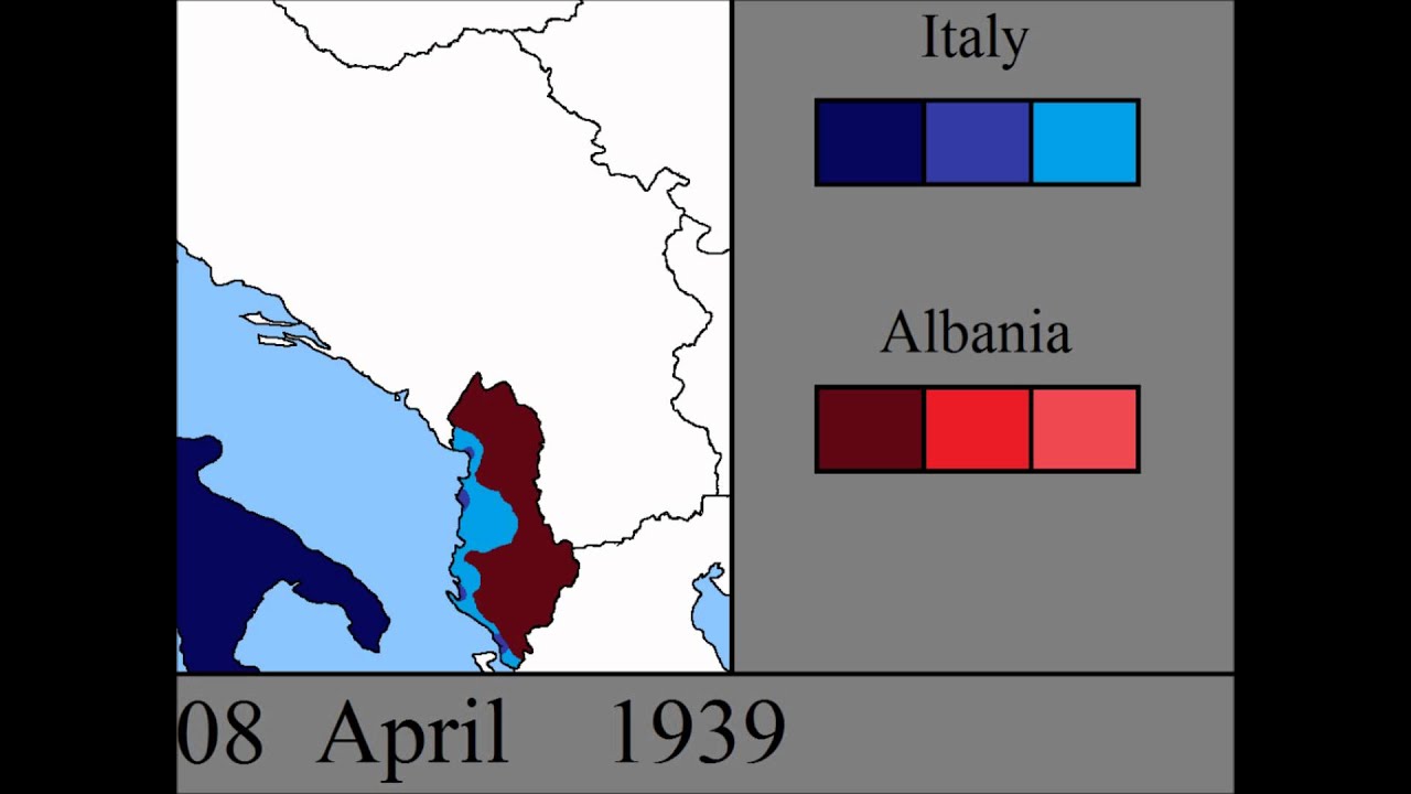The 1939 Italian Invasion of Albania: Every Day