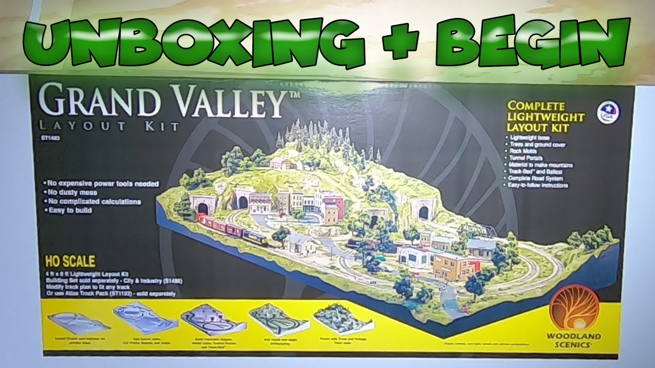 Woodland Scenics, GrandValley Layout, Begin