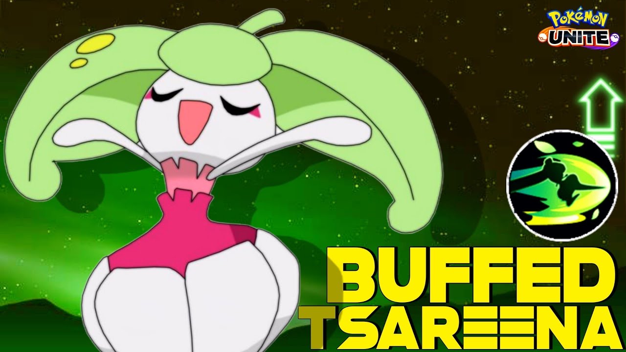 Finally Tsareena becomes a playable Pokemon after getting Buff 😉 | Pokemon Unite