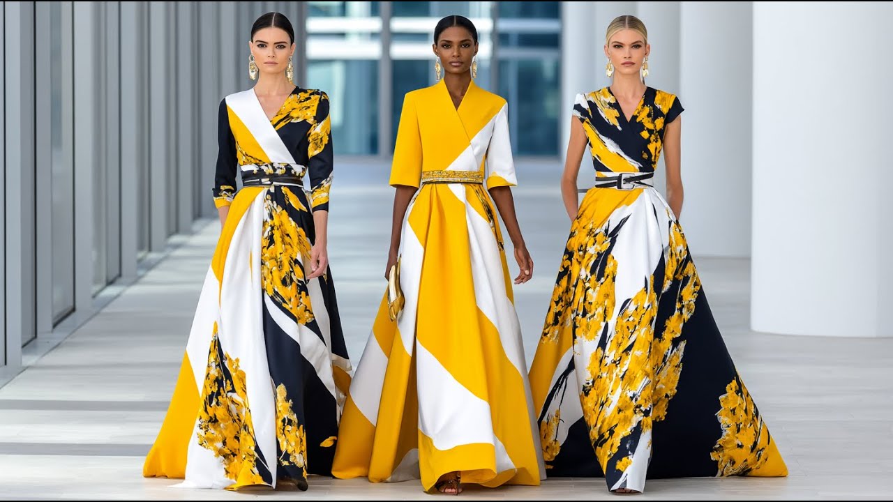 Показ Carolina Herrera весна/лето 2026 | Красная мощь и элегантные роскошные образы