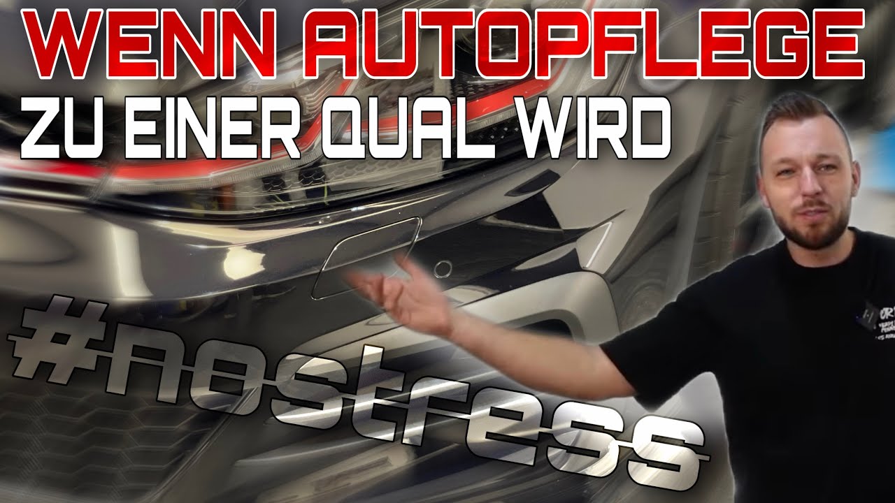 Mach die AUTOPFLEGE nicht zur QUAL ! Fahrzeug-Aufbereitung VW Golf GTI TCR + Keramik-Beschichtung