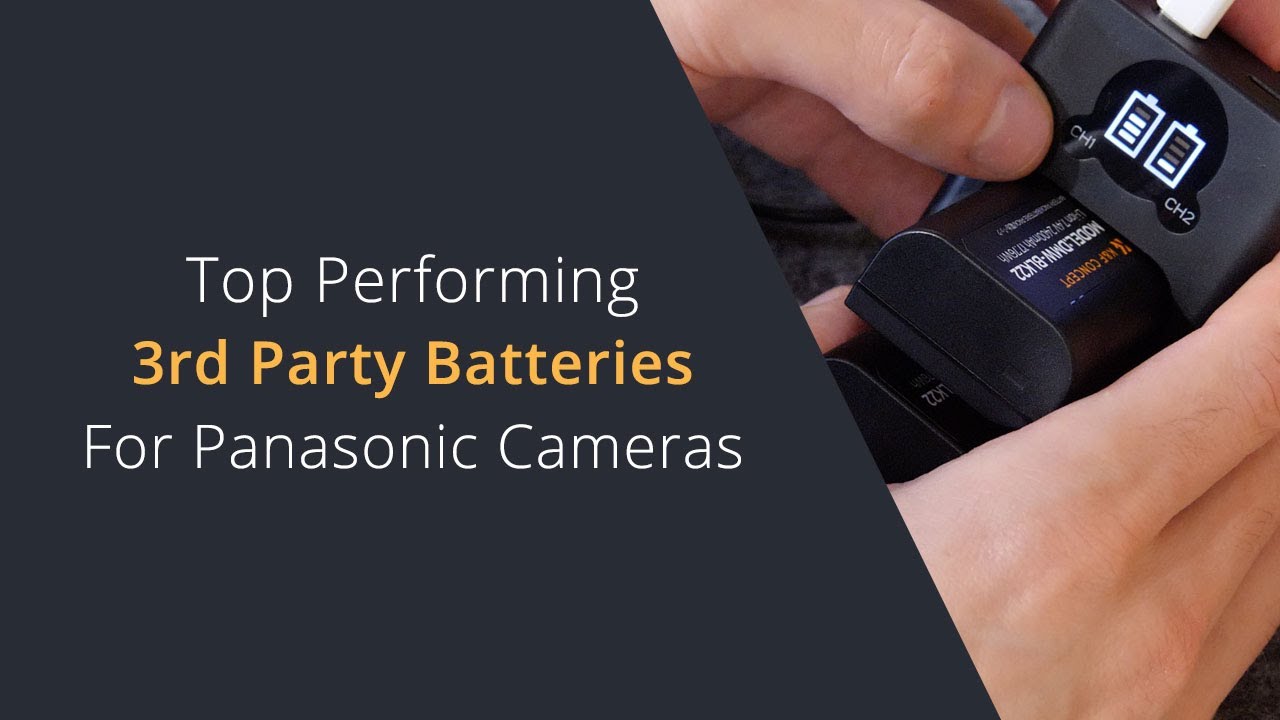Best 3rd Party Batteries for Panasonic Lumix Cameras | Best Dual Battery Charger For Lumix Cameras