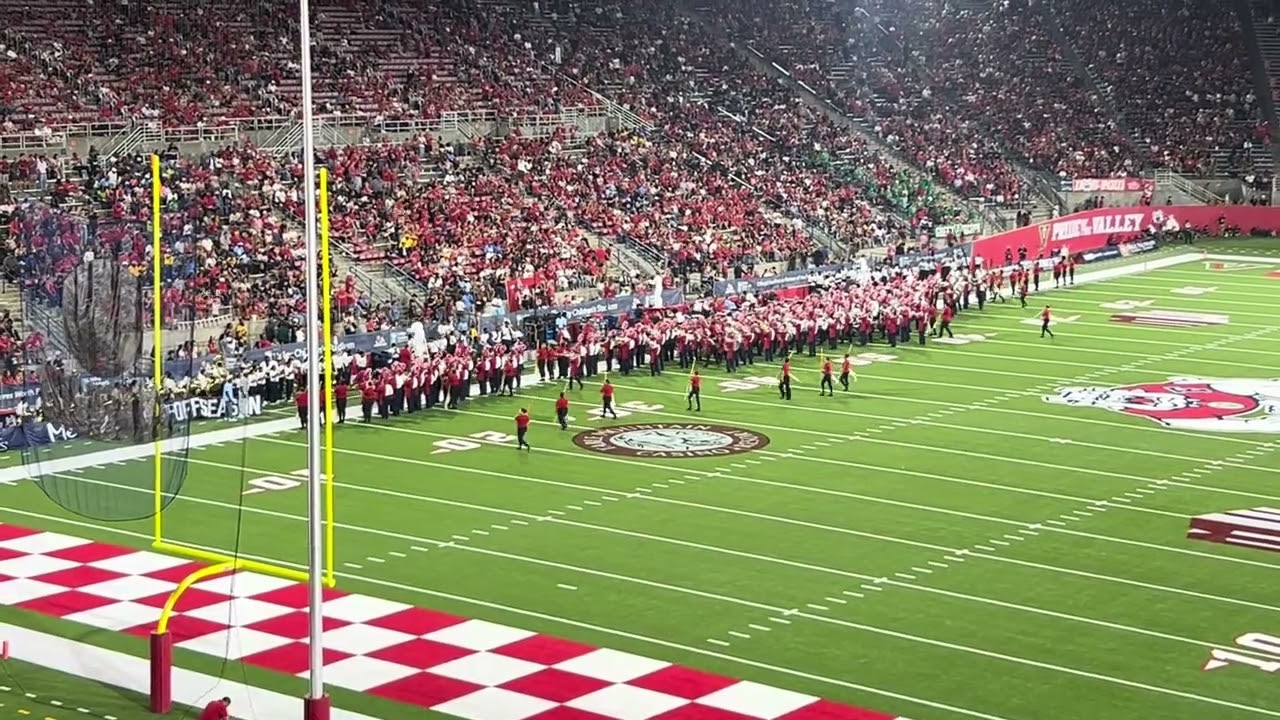 Fresno State Marching Band with Southern University Marching Band. 9/13/25