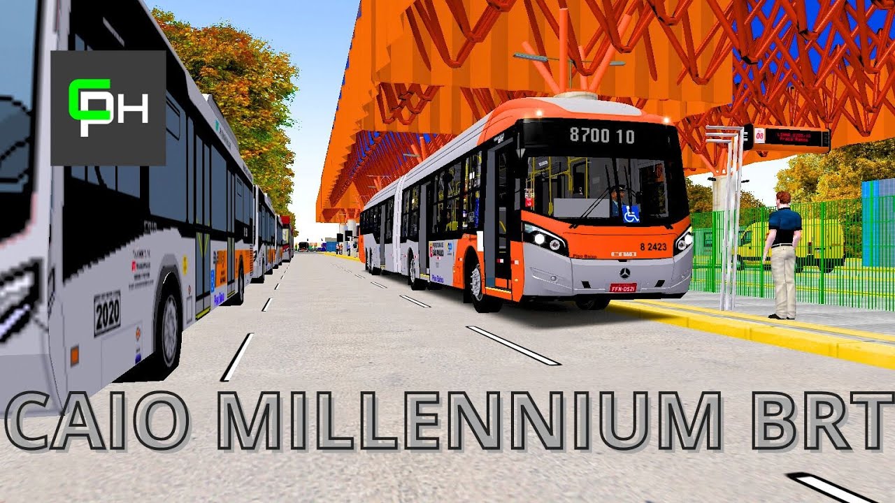 OMSI 2 - A LINHA MAIS DEMANDADA  DA AREA8 - LINHA 8700-10 TERM.CAMPO LIMPO - MILLENNIUM BRT SUPER