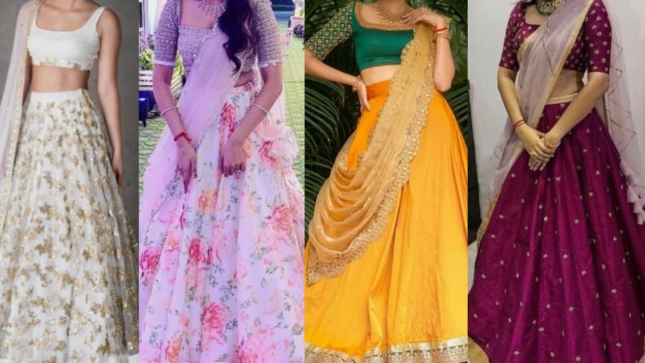 Stylish and Trendy Lehenga Choli Outfit Ideas 2020 || Sangeeth Outfits || Sikana Trends
