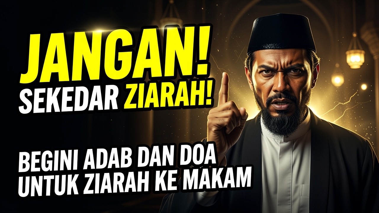 Jangan Asal Ziarah ‼️ Begini Adab Dan Doa Singkat Saat Ziarah Kubur, Lengkap Arab Latin & Artinya !!