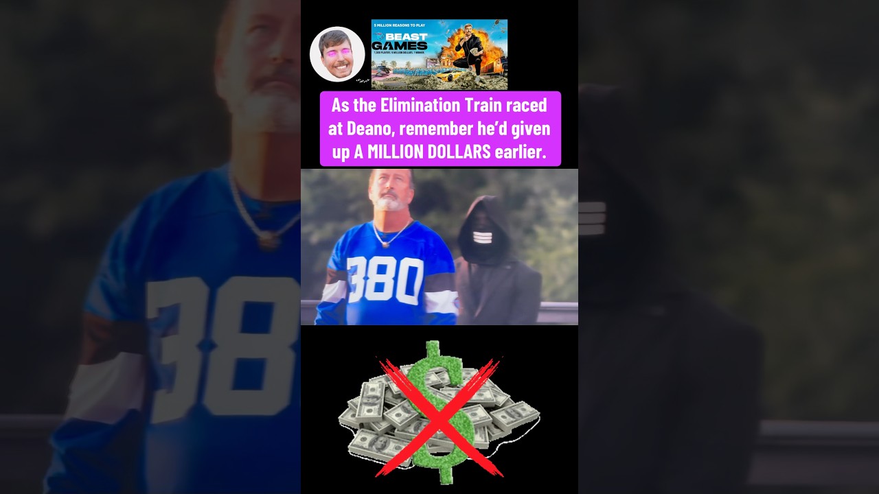 Deano COULD Have Taken $1,000,000 Early in Beast Games, Now He Begged Not to Get Hit By a Train