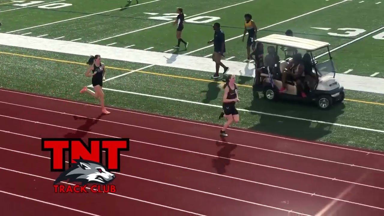 Emma Lauterwasser & Marialise Torres HS Girls 800m @ the Blue Devil Invitational