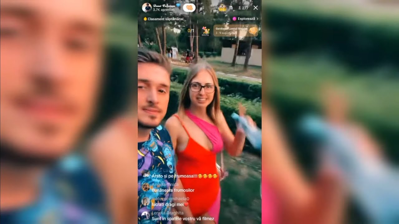 Dani și Daiana live pe tiktok ❤️❤️ - part 1