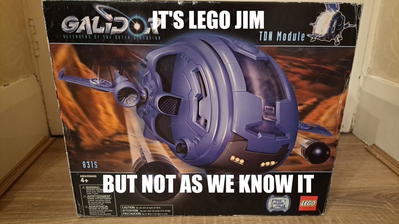 LEGO Galidor Set 8315 Unboxing and Review - TDN Module - Witness my Utter Confusion!