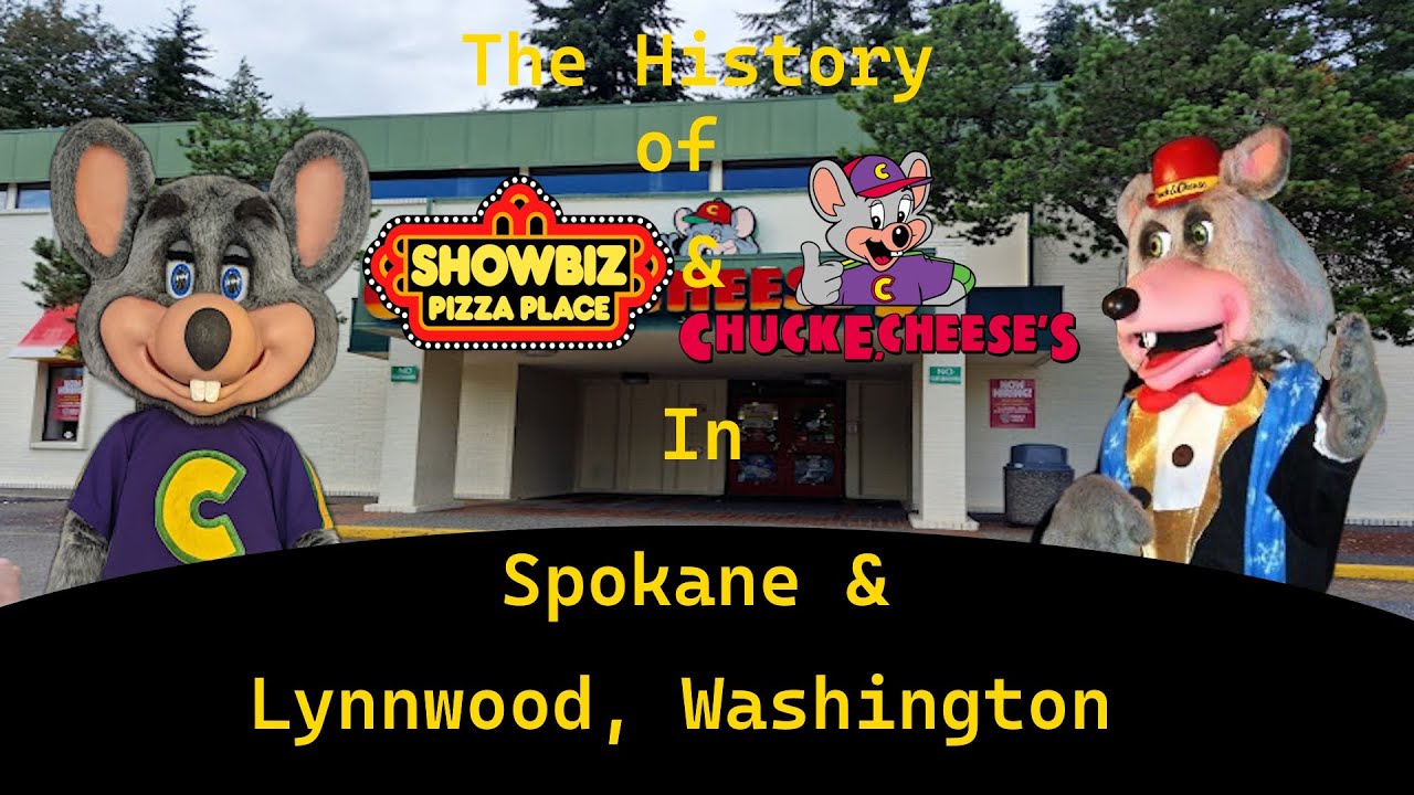 The History of Showbiz Pizza Place & Chuck E. Cheese in Lynnwood & Spokane, Washington
