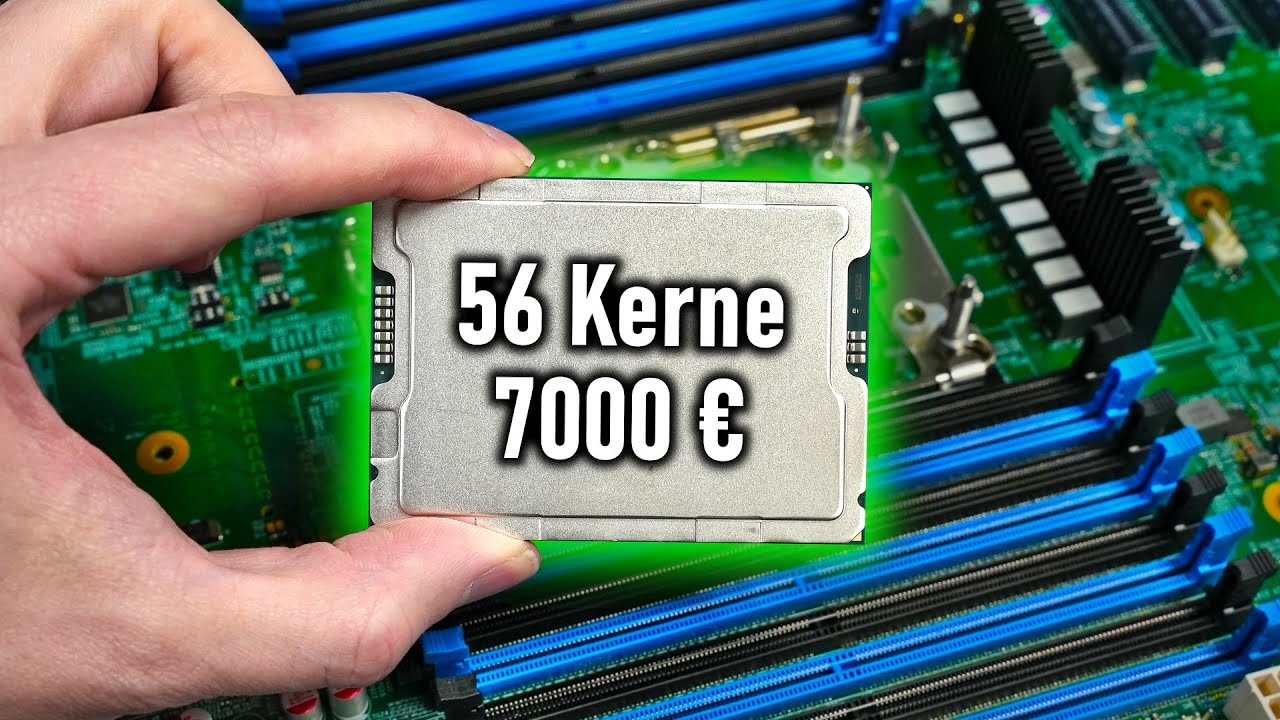 Intel HEDT ist zurück! Wird diese 56 Kerne CPU das Herz für Projekt Unvernunft 2.0?