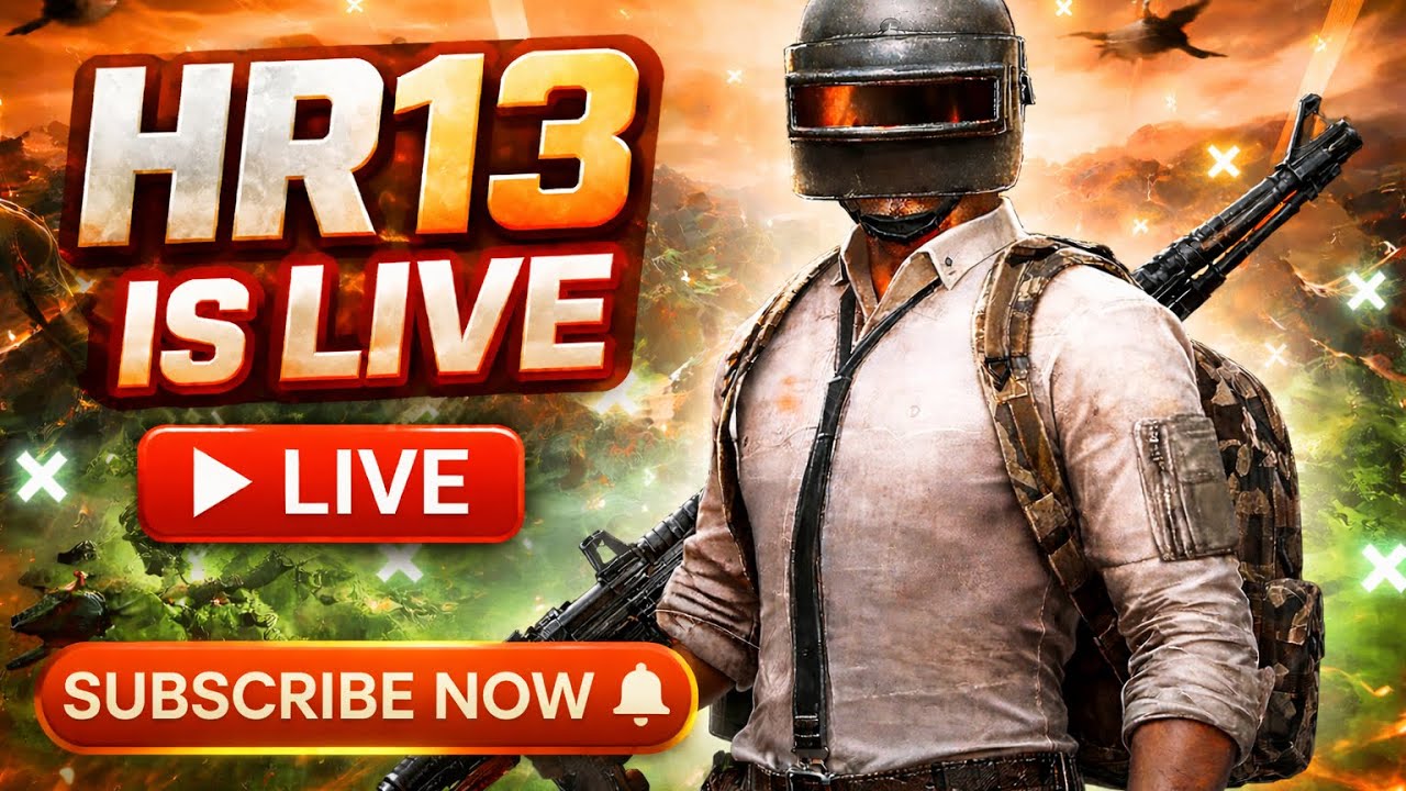 🔴HR13 is Live || ROAD TO 100 subscribers