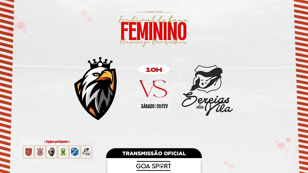 2ª FESTIVAL FEMININO DE BASE - HELENENSE X SEREIAS DA VILA | 1ªFASE