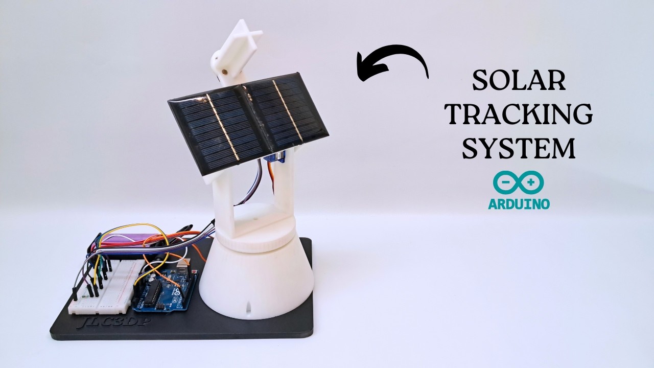 How to make solar tracker using arduino | Dual axis solar tracker using arduino | Arduino project