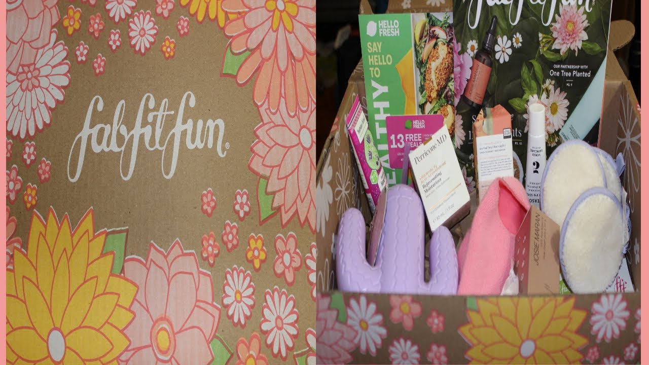 ASMR FabFitFun Spring Box Unboxing 🎁🎁✨ ASMR Triggers Whispering Crinkling Tapping Scratching