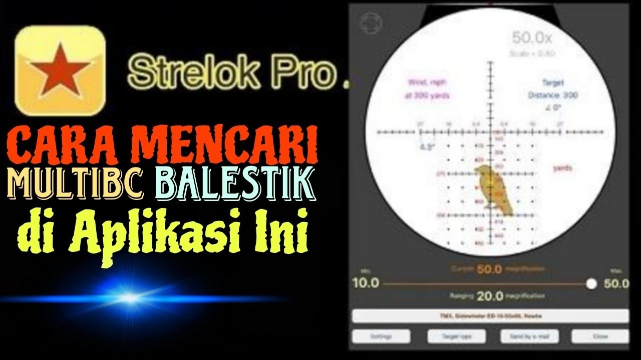 100%PENGARUH PADA AKURASI Coba saja‼️CARA MENCARI Setting ☄️MultiBC/BALESTIK☄️Aplikasi ⭐STRELOK PRO⭐