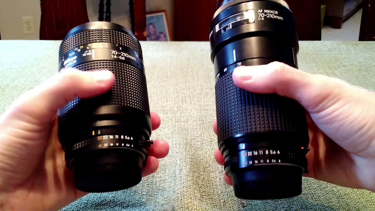 Nikkor 70-210 Comparison: f/4-5.6 vs f/4 PART II