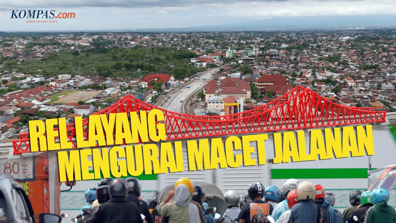 Progres Double Track KA Solo-Semarang: Jalur Layang KA Terpanjang Ada di Solo