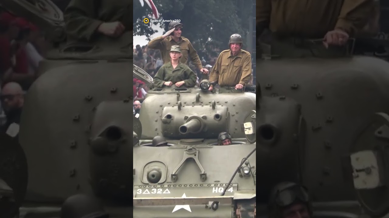 Troops and tanks roll through D.C. for Trump's military parade